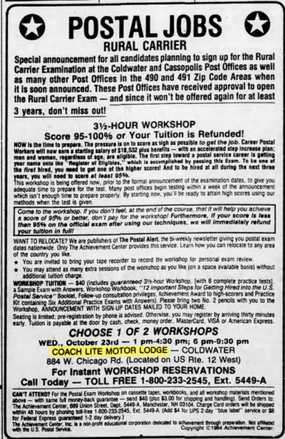 Chester Motel (Econolodge) - 1985 Ad (newer photo)